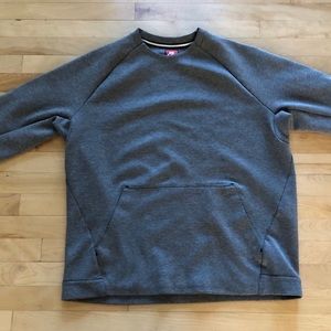 Men’s Nike crew sweatshirt, xl, grey